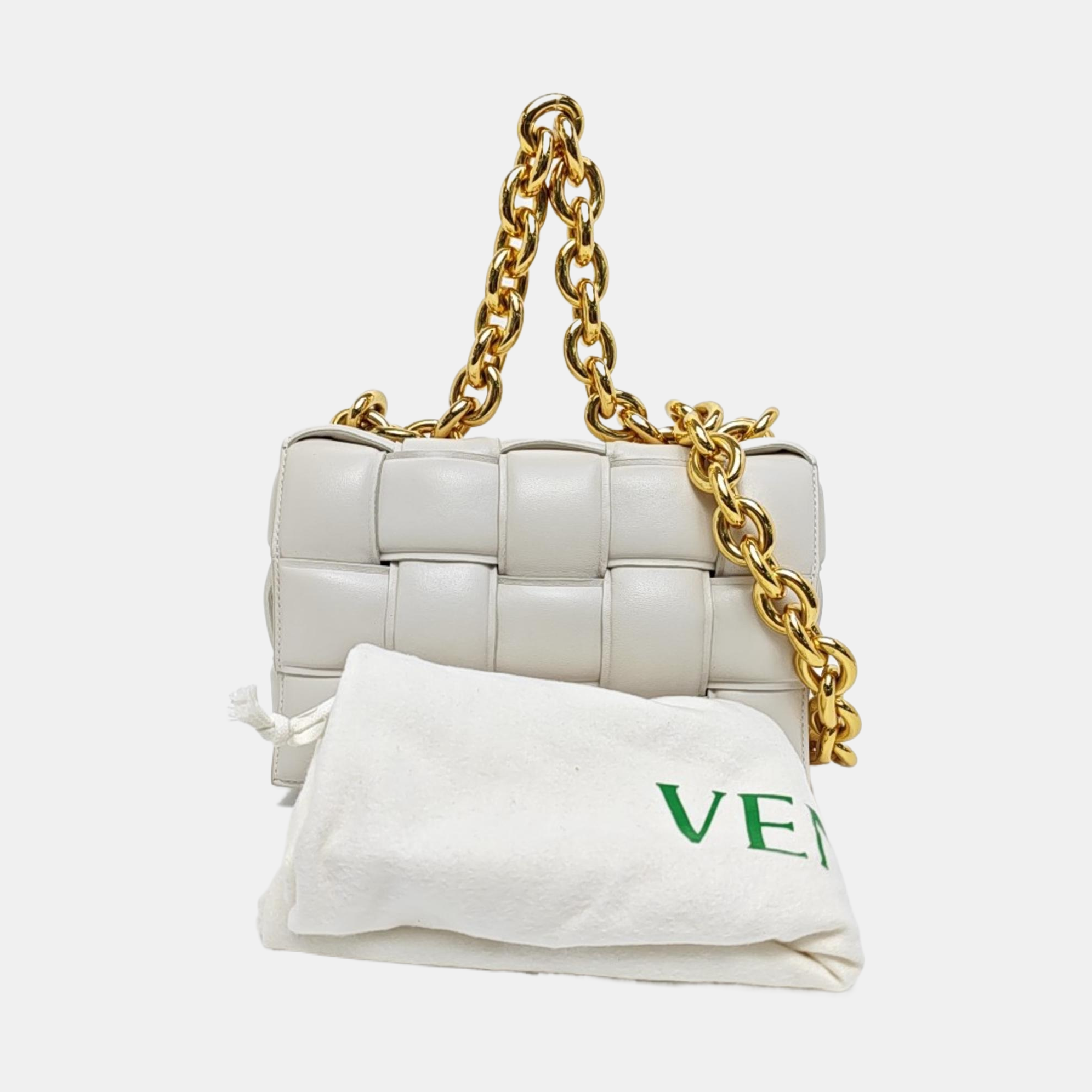 Cassette Medium Lambskin White