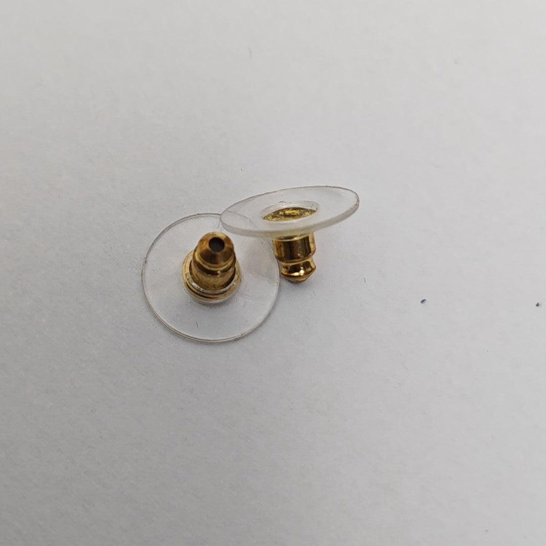 Metal Gold Stud Earrings
