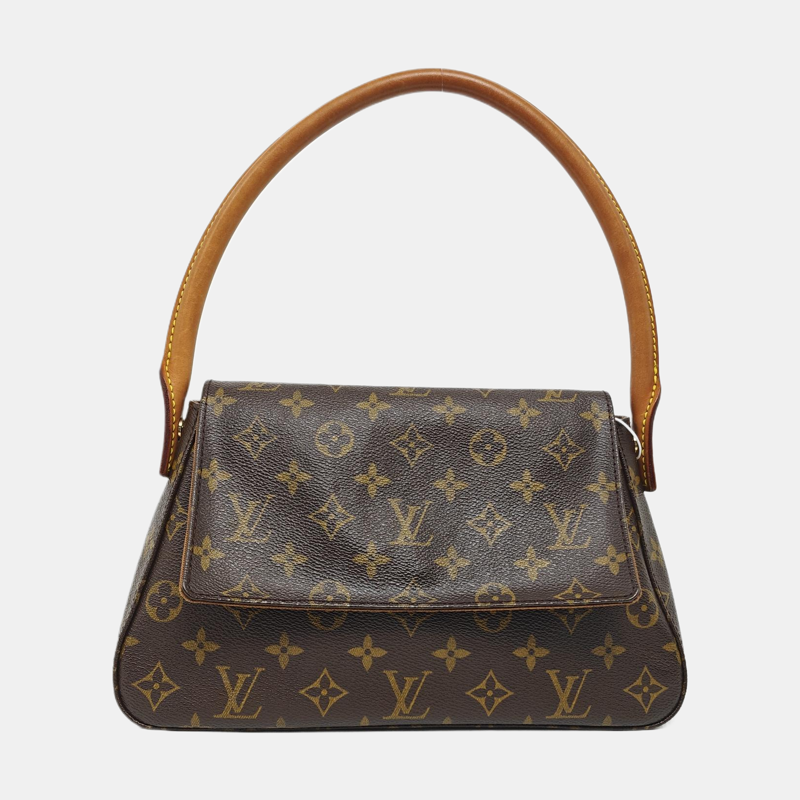 LOOPING PM Monogram Coated Canvas Brown