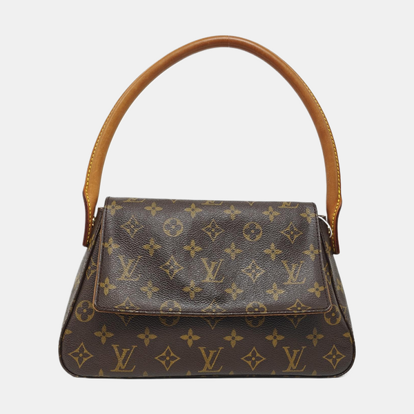 LOOPING PM Monogram Coated Canvas Brown