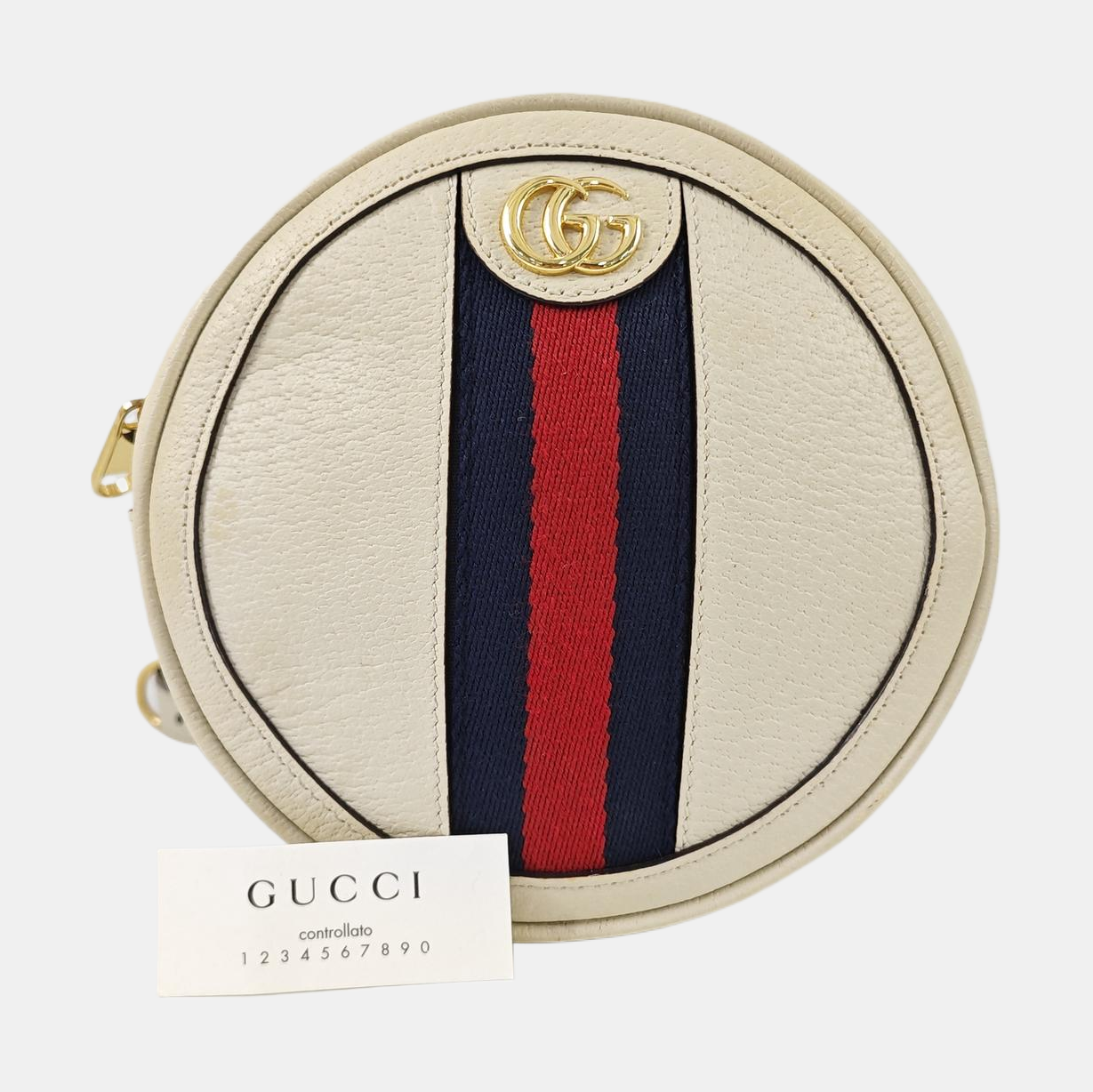 Ophidia Mini Calfskin White