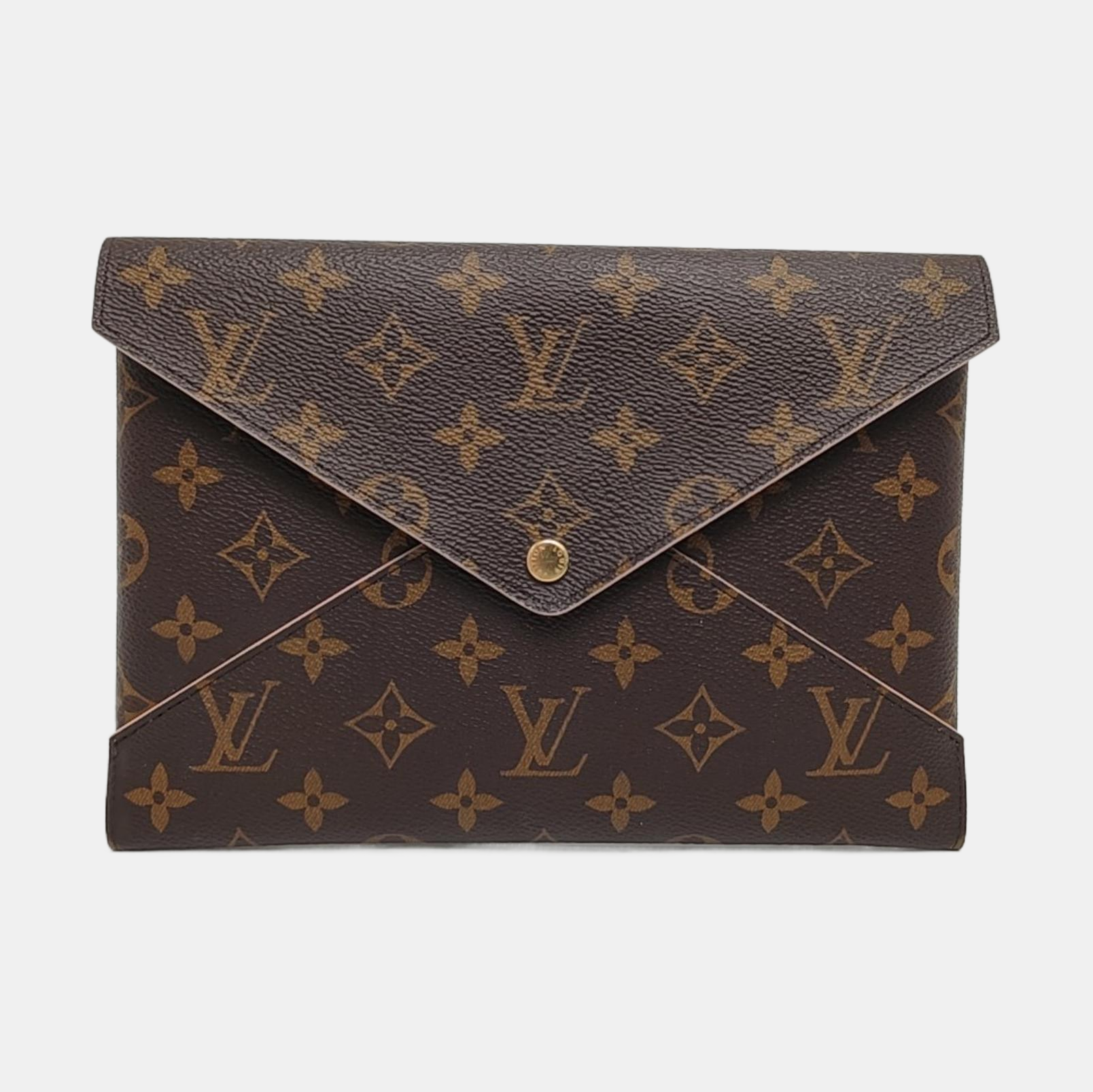 KIRIGAMI Monogram Coated Canvas Brown