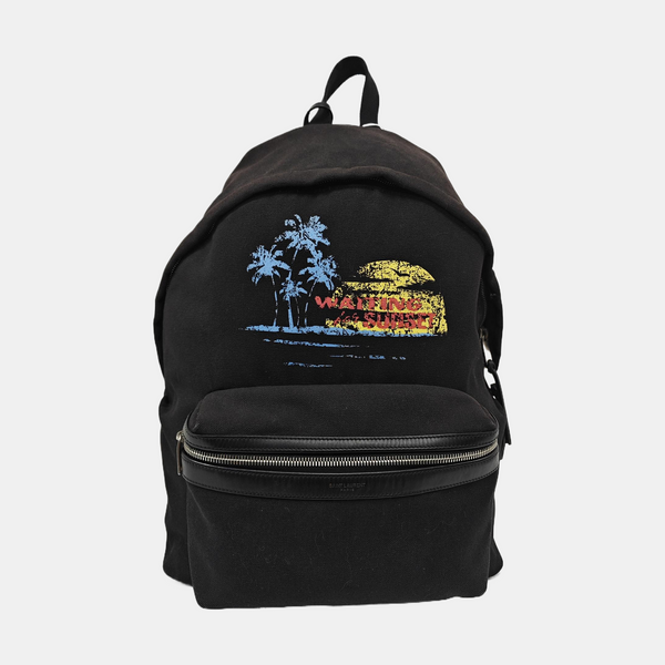 Canvas Backpack Black