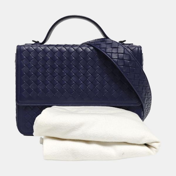 Alumna Calfskin Blue