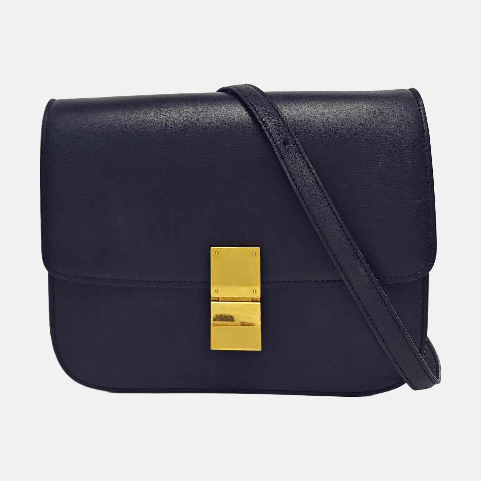 CLASSIC BOX Calfskin Blue