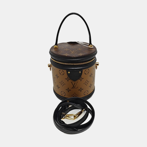 CANNES PM Monogram Coated Canvas Brown