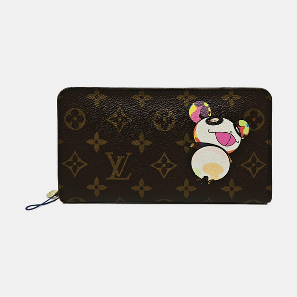 ZIPPY Monogram Coated Canvas Brown Wallet