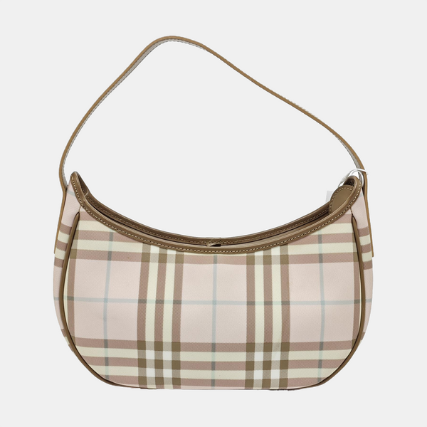 Coated Canvas Top Handle Bag Pink