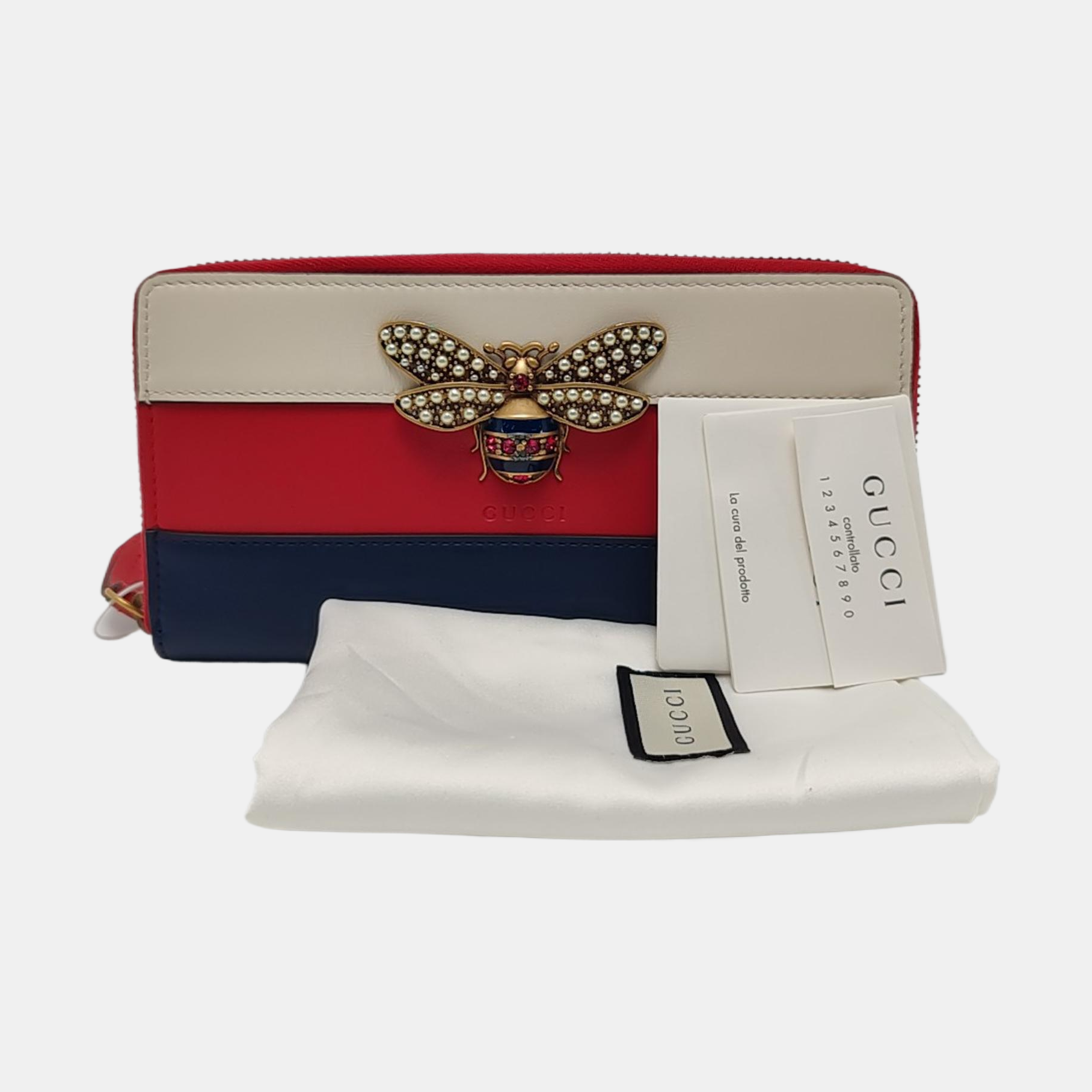 Queen Margaret Calfskin Multicolor Wallet