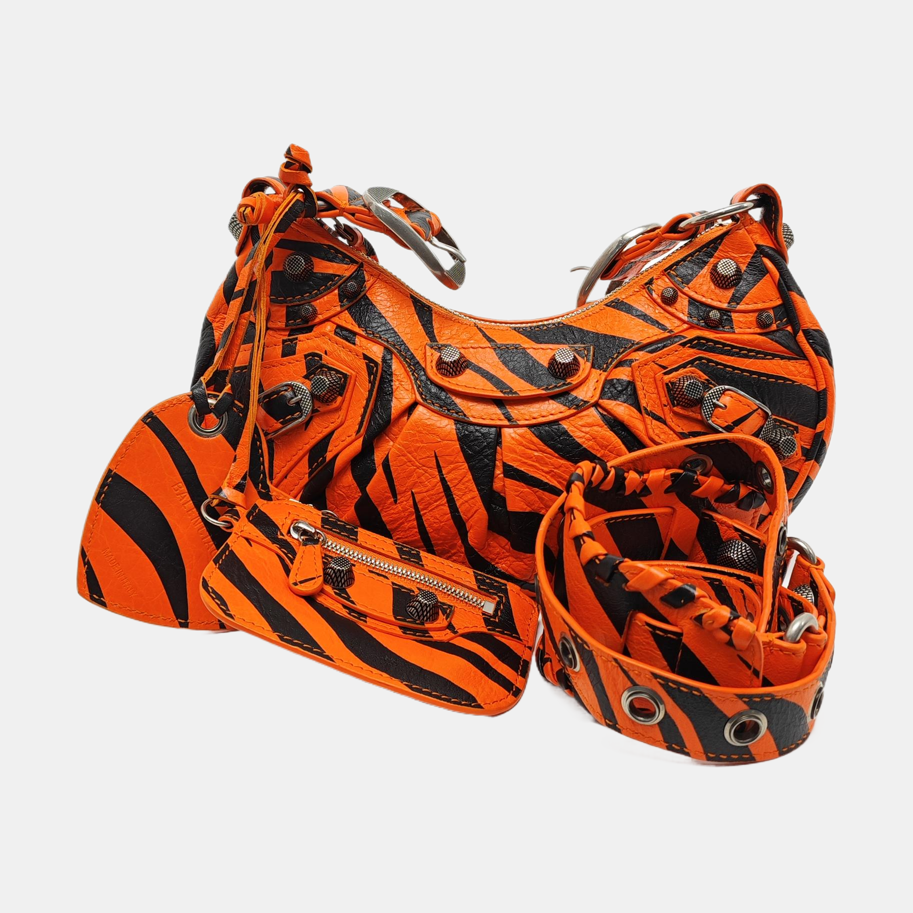 Le Cagole XS Calfskin Orange