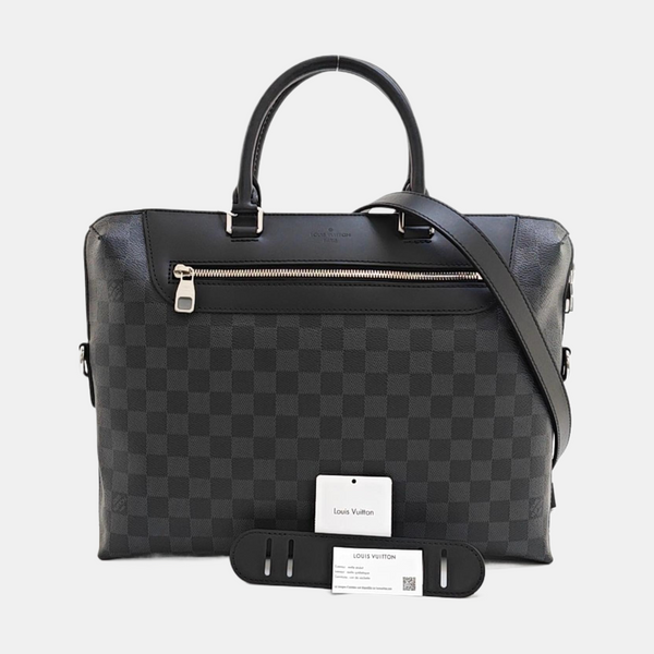 PORTE-DOCUMENTS Damier Graphite Coated Canvas Gray