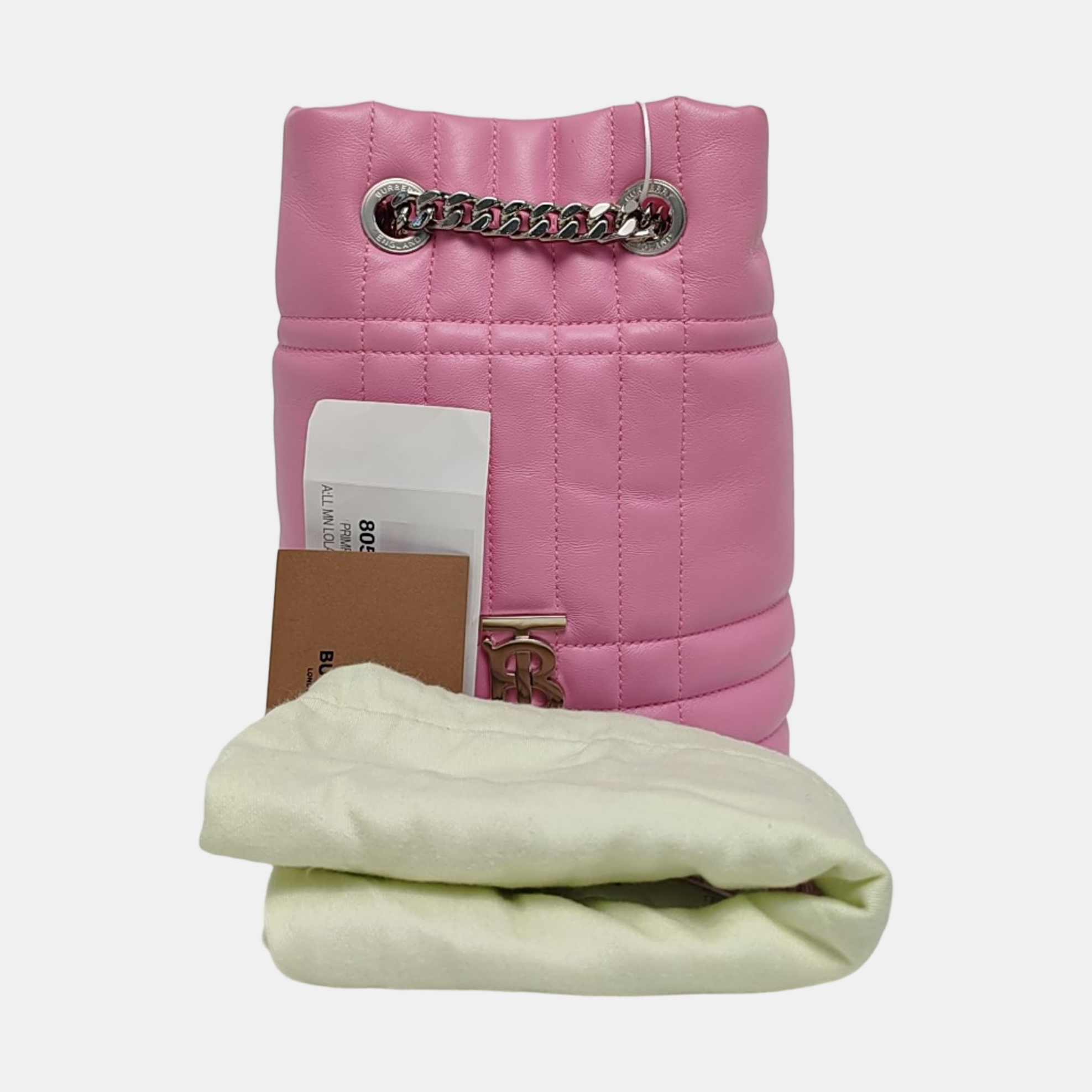 Lola Mini Quilted Lambskin Pink