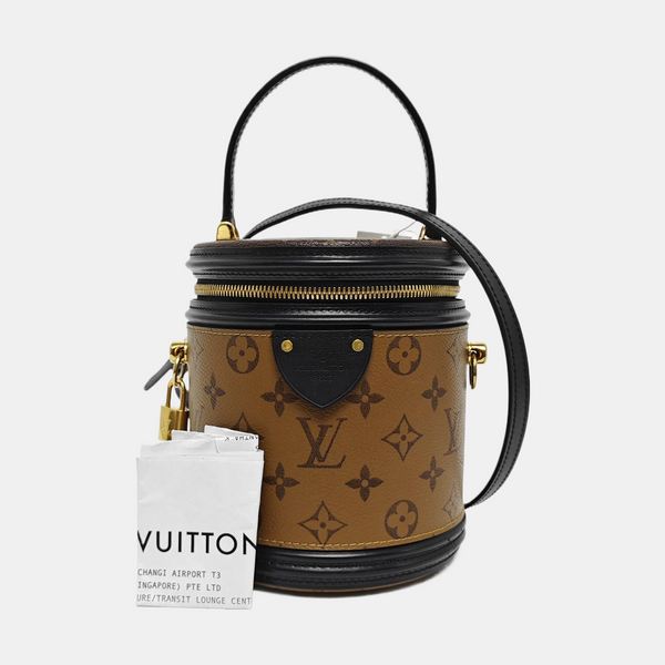 CANNES PM Monogram Coated Canvas Brown