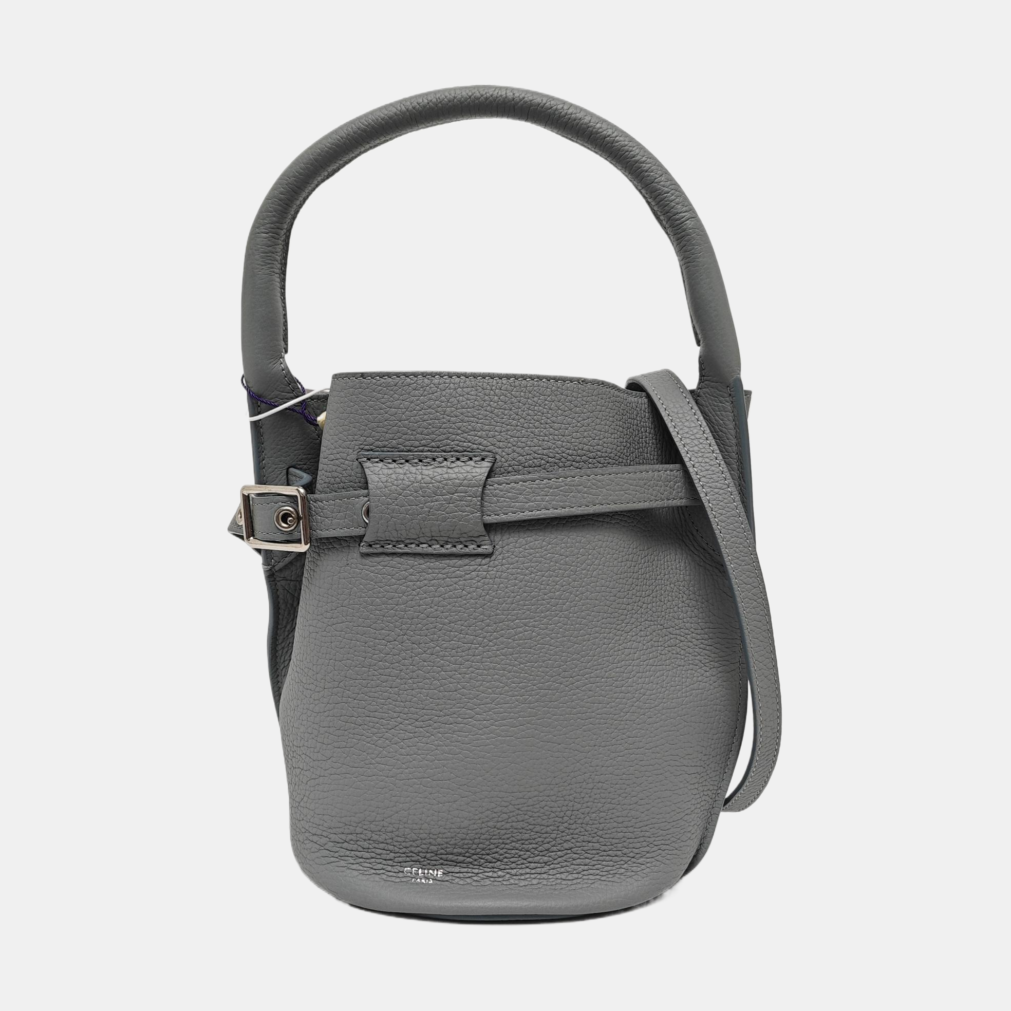 BIG BAG Nano Piel de Becerro Gris