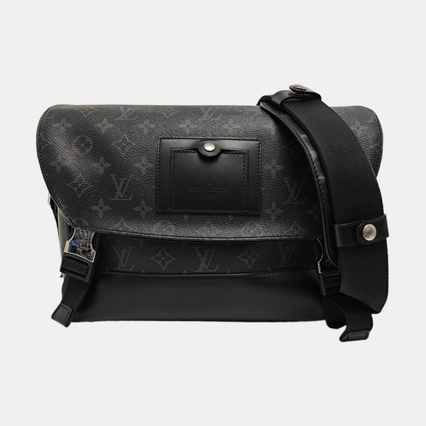 VOYAGER PM Monogram Coated Canvas Black