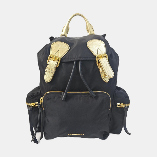 The Rucksack Medium Nylon Black