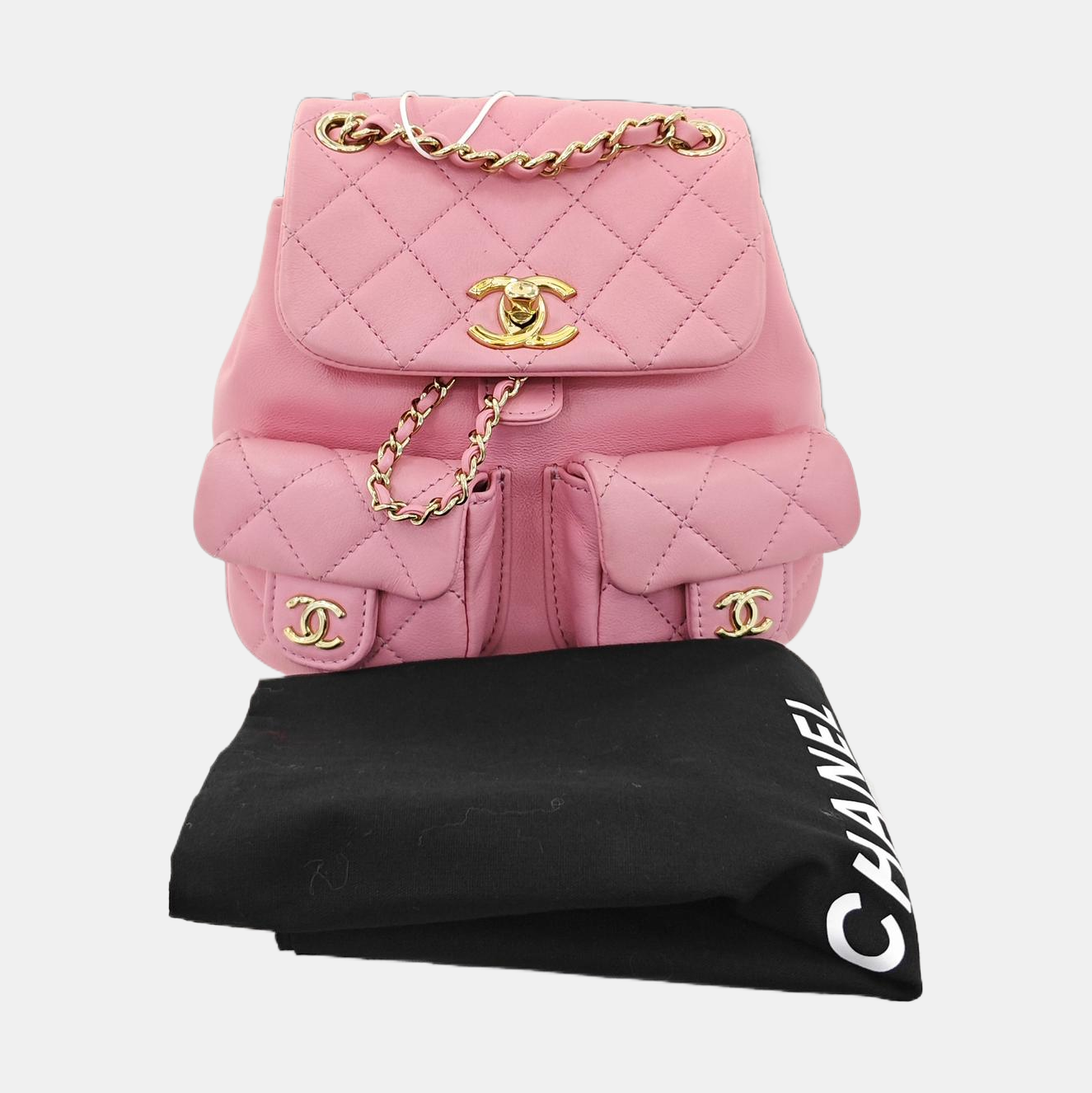 DUMA Quilted Calfskin Pink