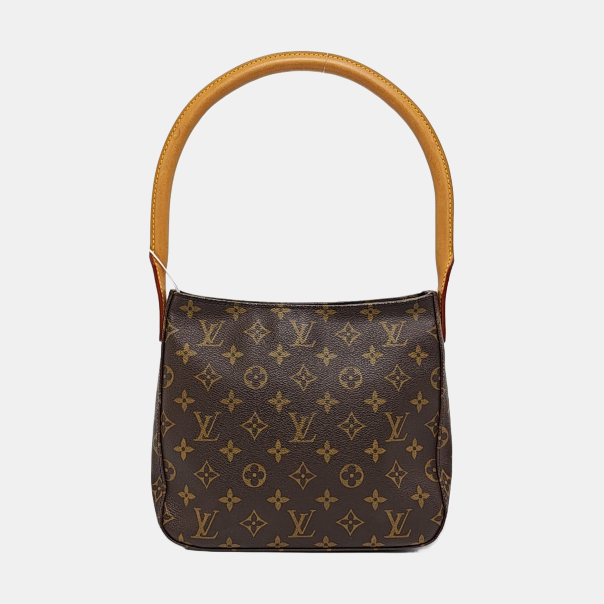 LOOPING MM Monogram Coated Canvas Brown