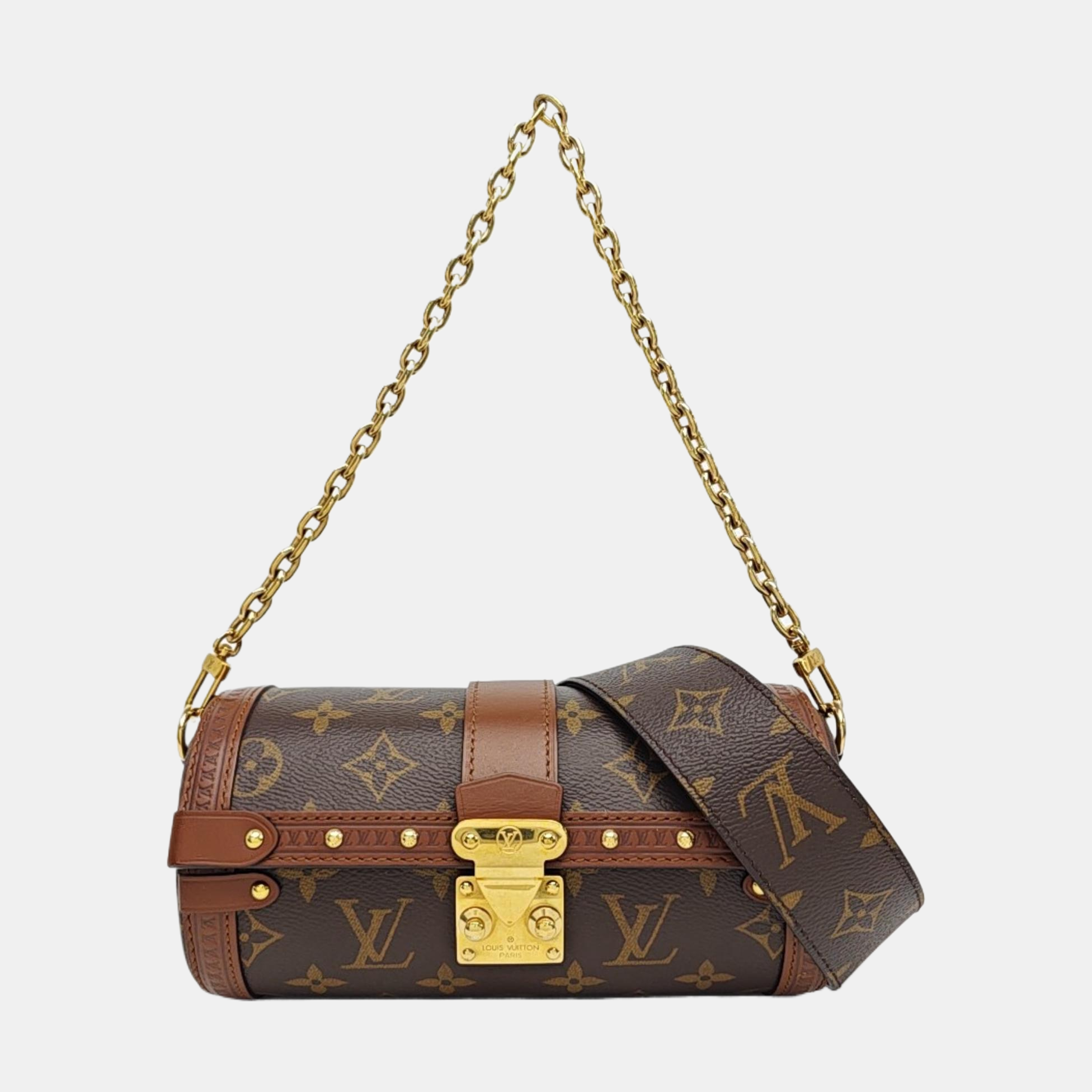 PAPILLON 19 Monogram Coated Canvas Brown