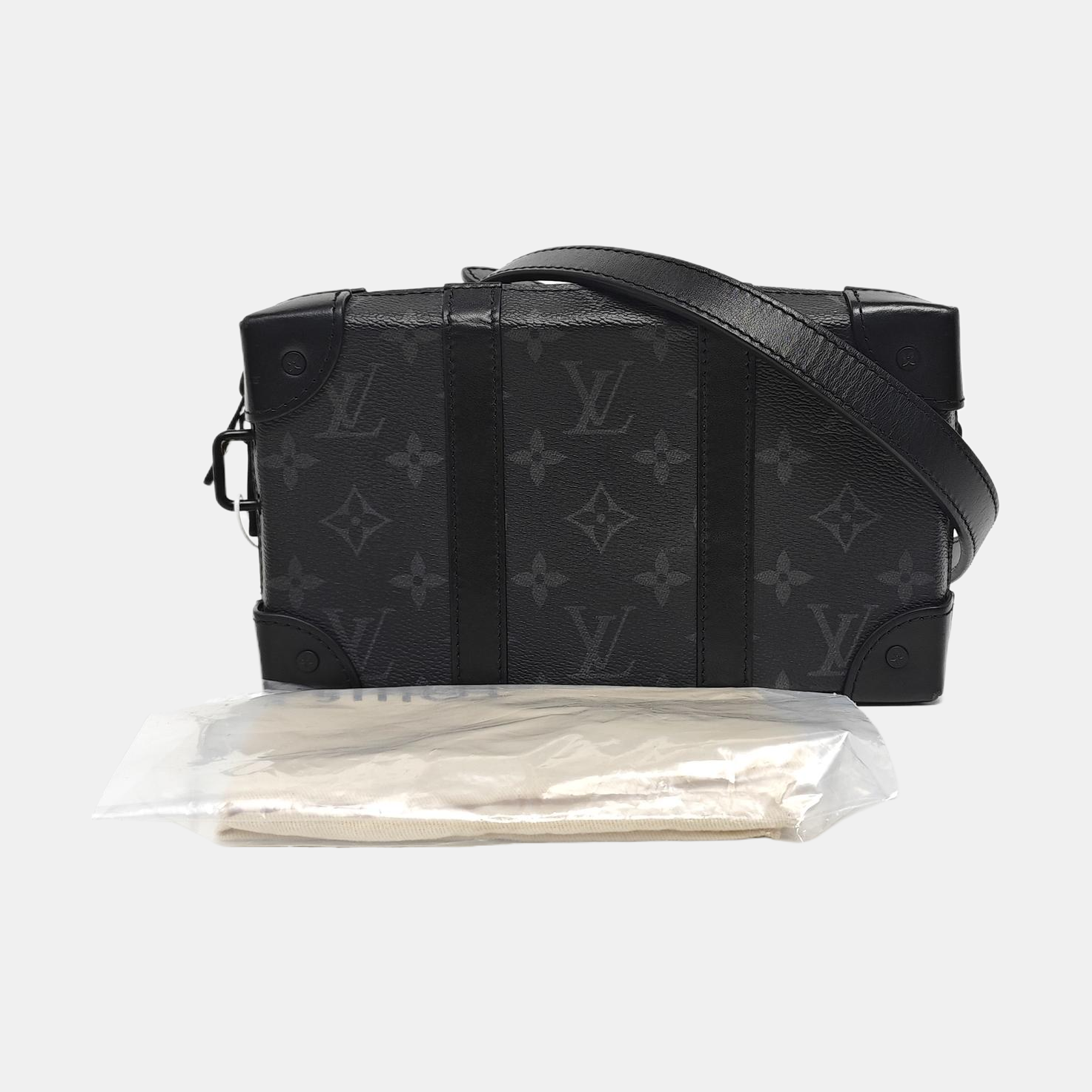 WALLET TRUNK Monogram Coated Canvas Gray