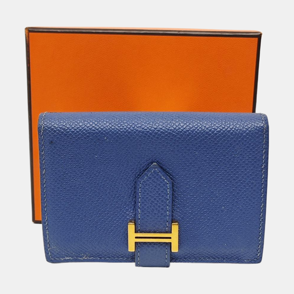 Bearn Epsom Blue Card Holder