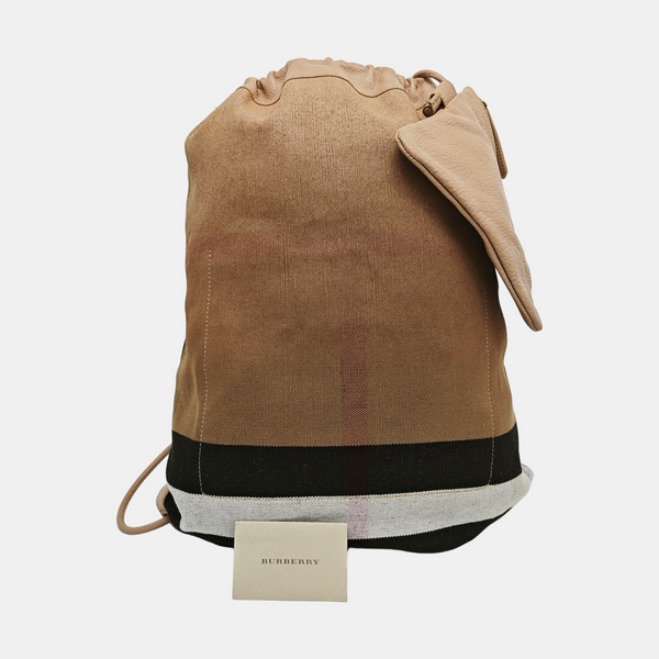 Canvas Backpack Brown
