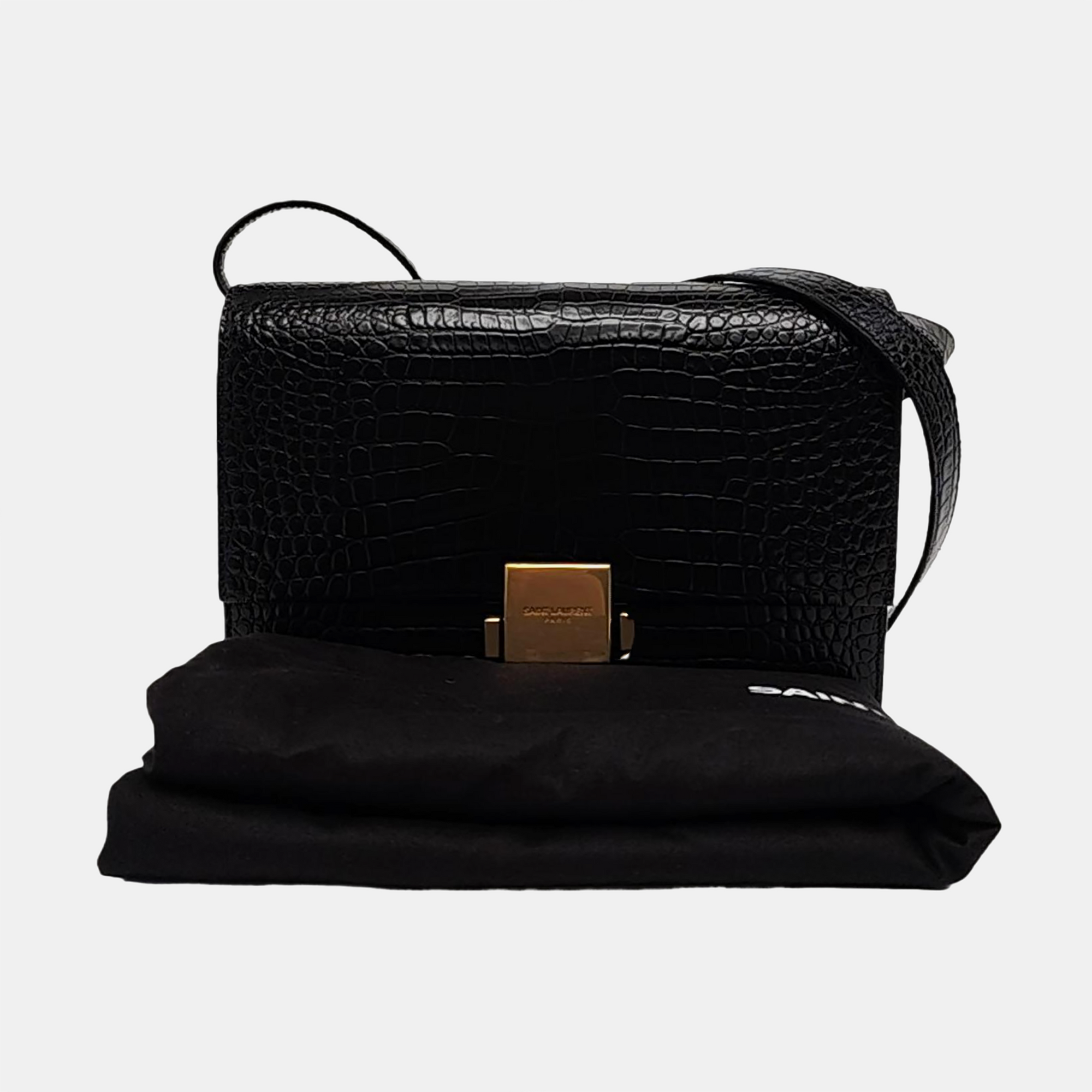 BELLECHASSE Calfskin Black