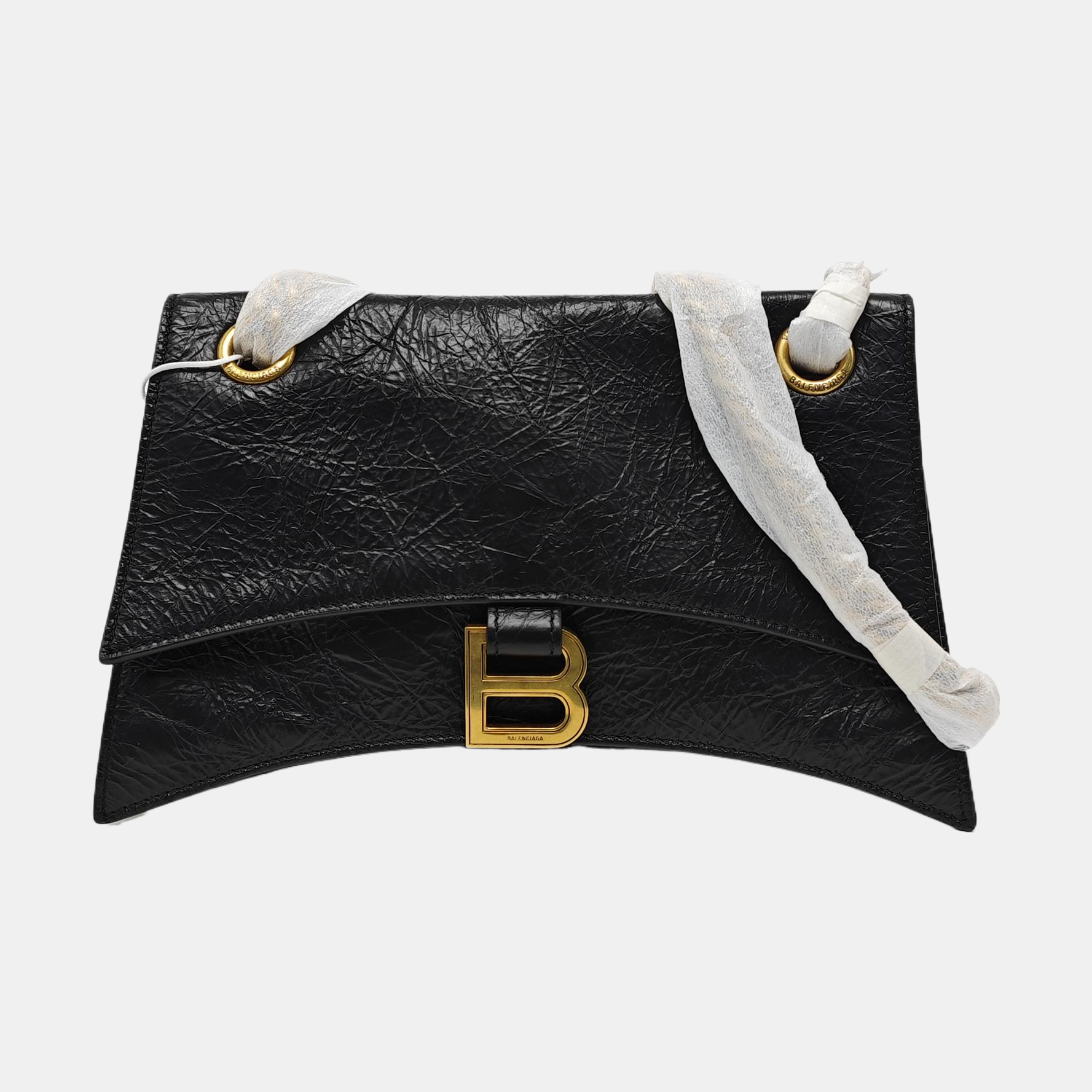 Crush Small Calfskin Black