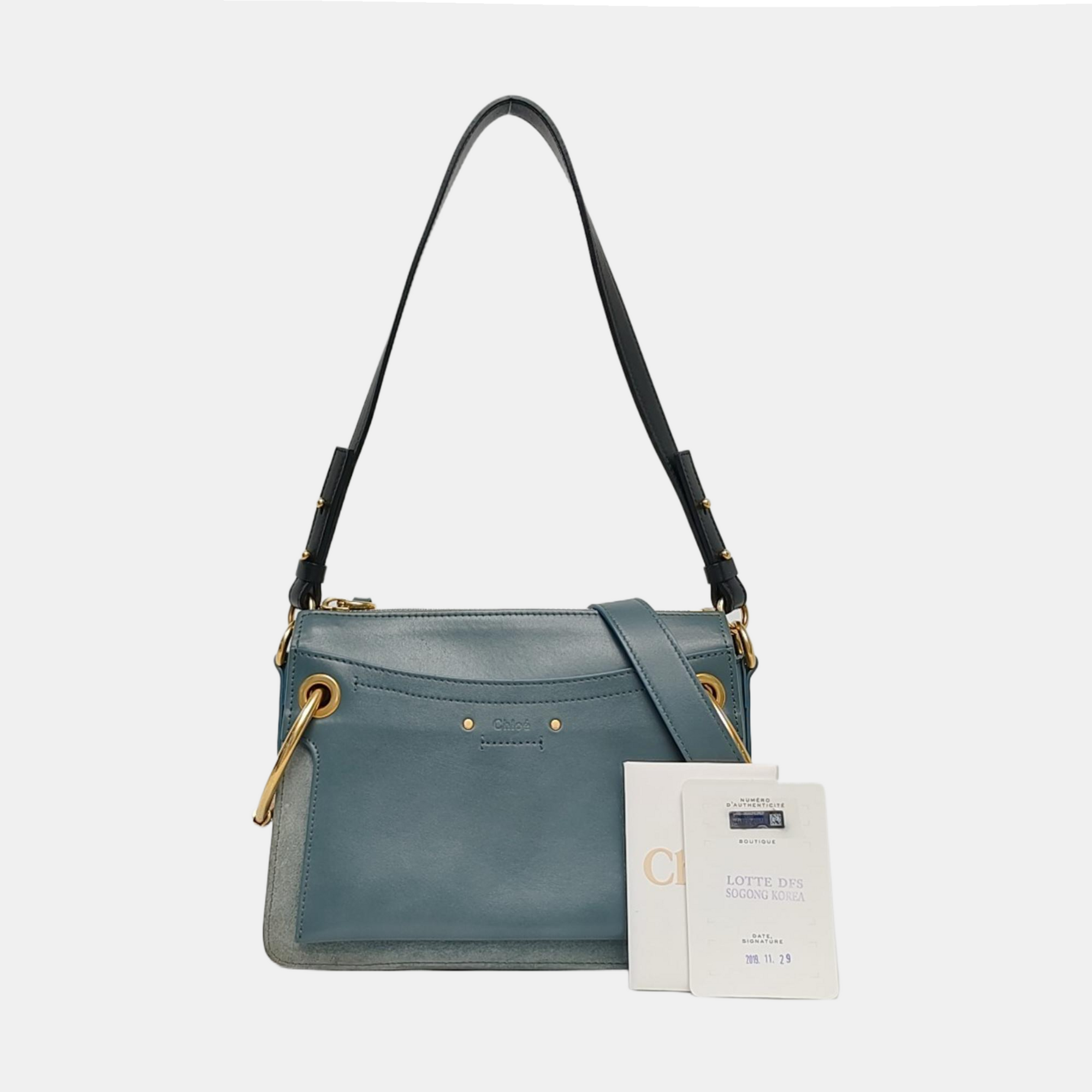 Roy Calfskin Blue