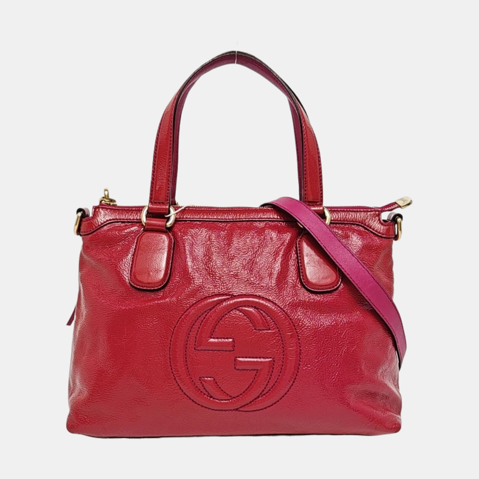 Soho Small Calfskin Red