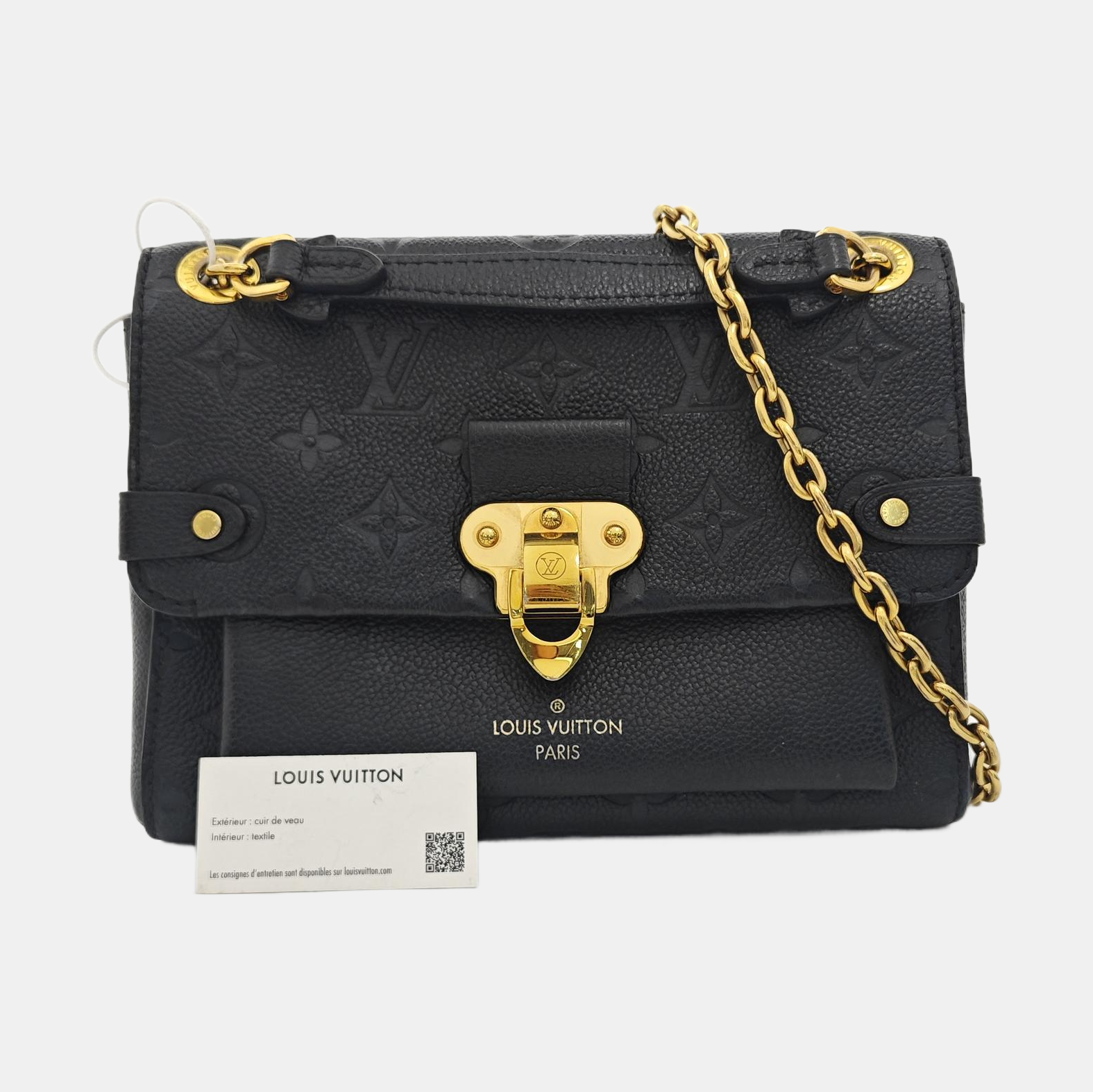 VAVIN BB Monogram Calfskin Black
