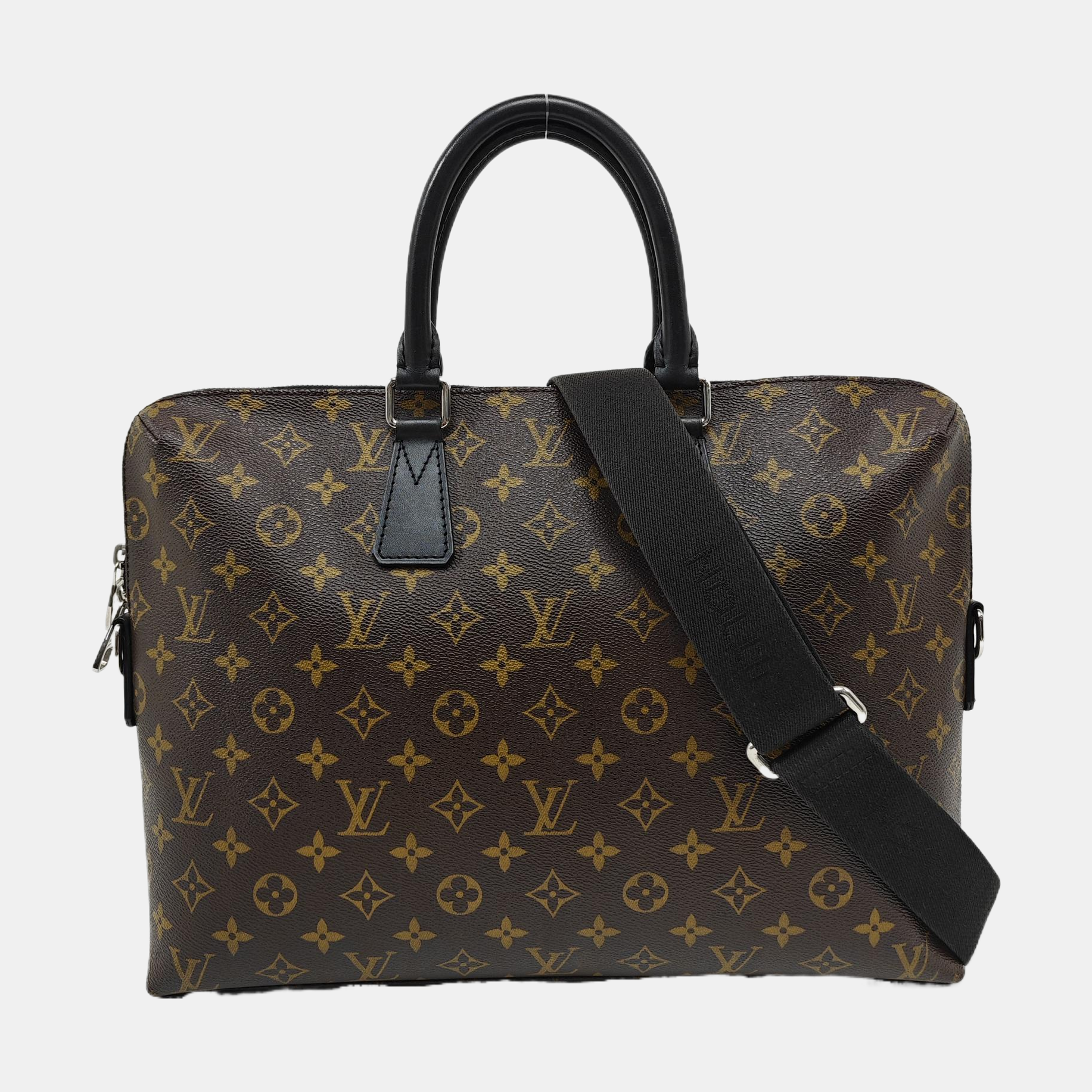 PORTE-DOCUMENTS Monogram Coated Canvas Brown