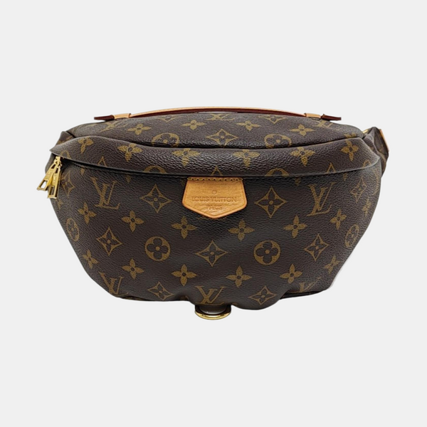 BUMBAG Monogram Coated Canvas Brown