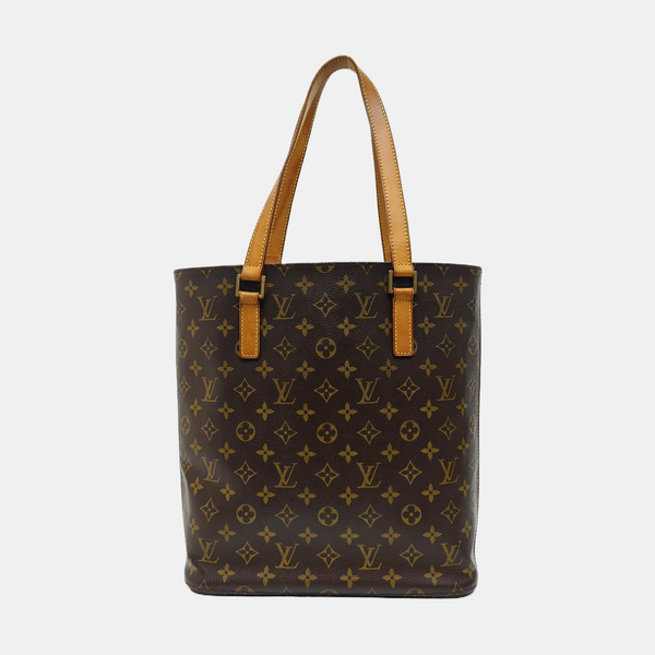 VINTAGE VAVIN GM Monogram Coated Canvas Brown