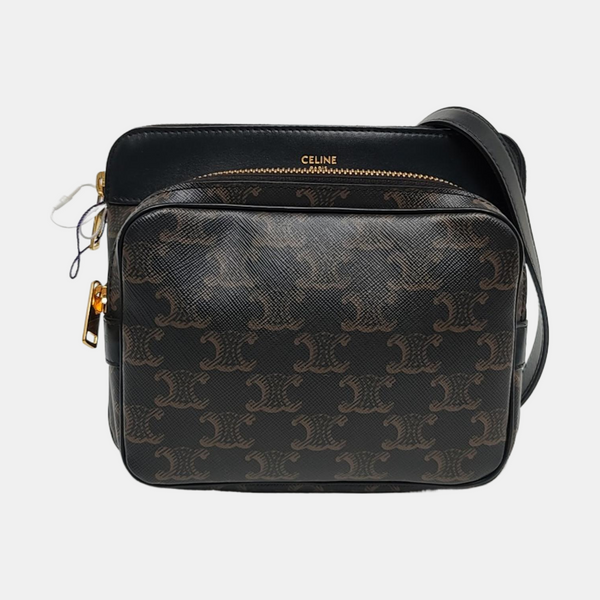 Coated Canvas Small Brown