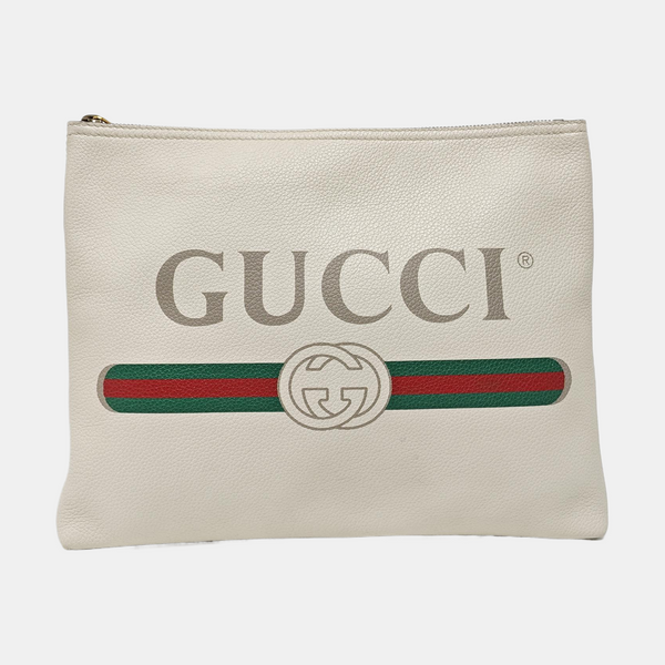 Print Medium Calfskin White
