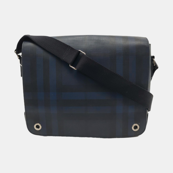 London Coated Canvas Blue