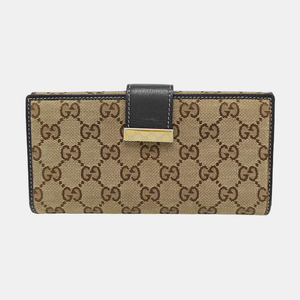Monogram Canvas Wallet Brown