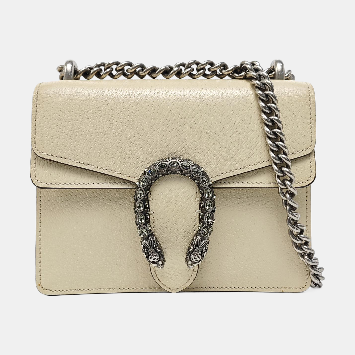 Dionysus Mini Calfskin White