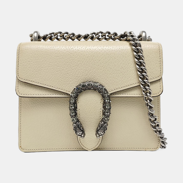 Dionysus Mini Calfskin White