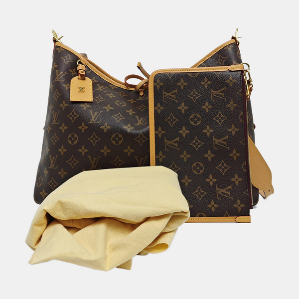 CARRYALL MM Monogram Coated Canvas Brown