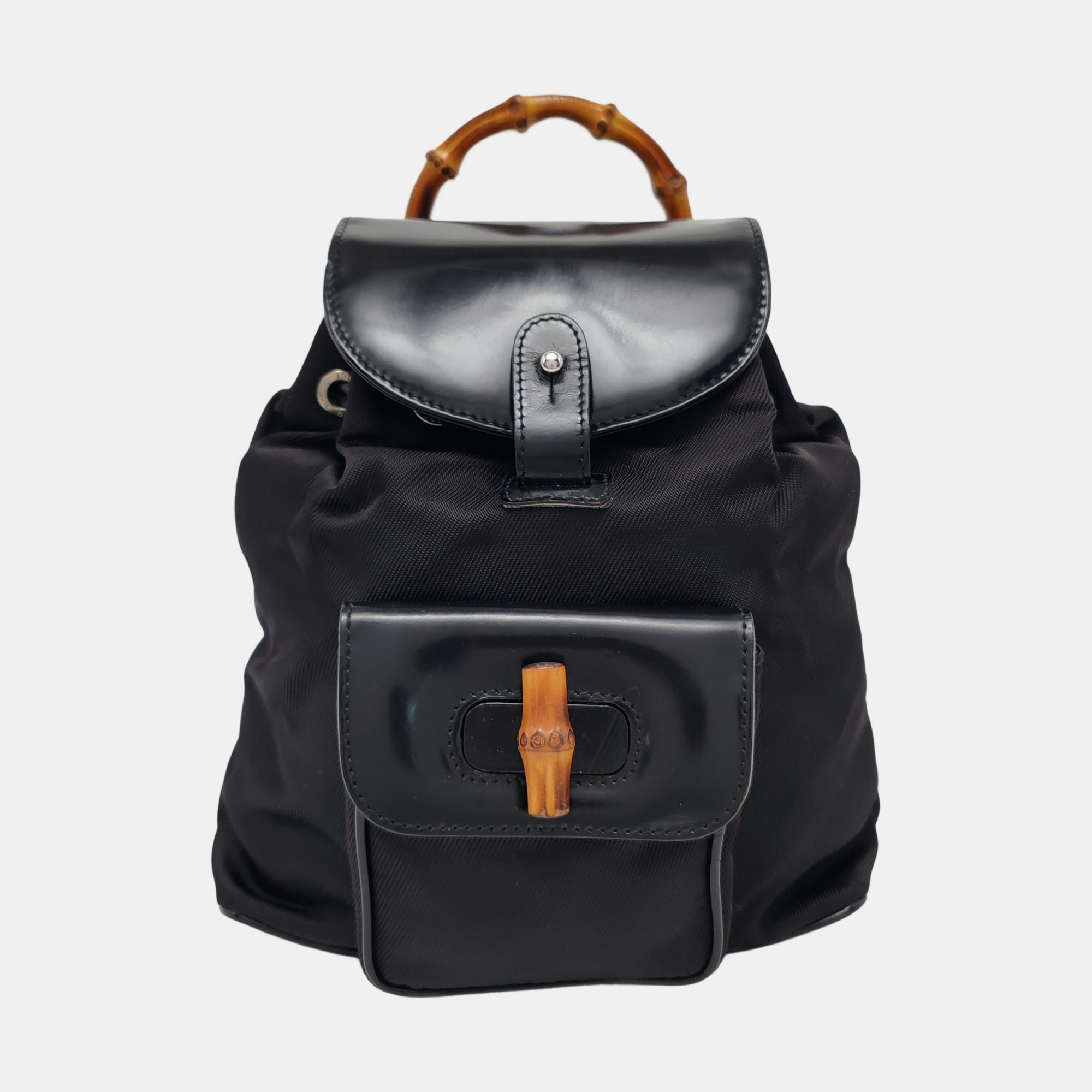 Canvas Backpack Black