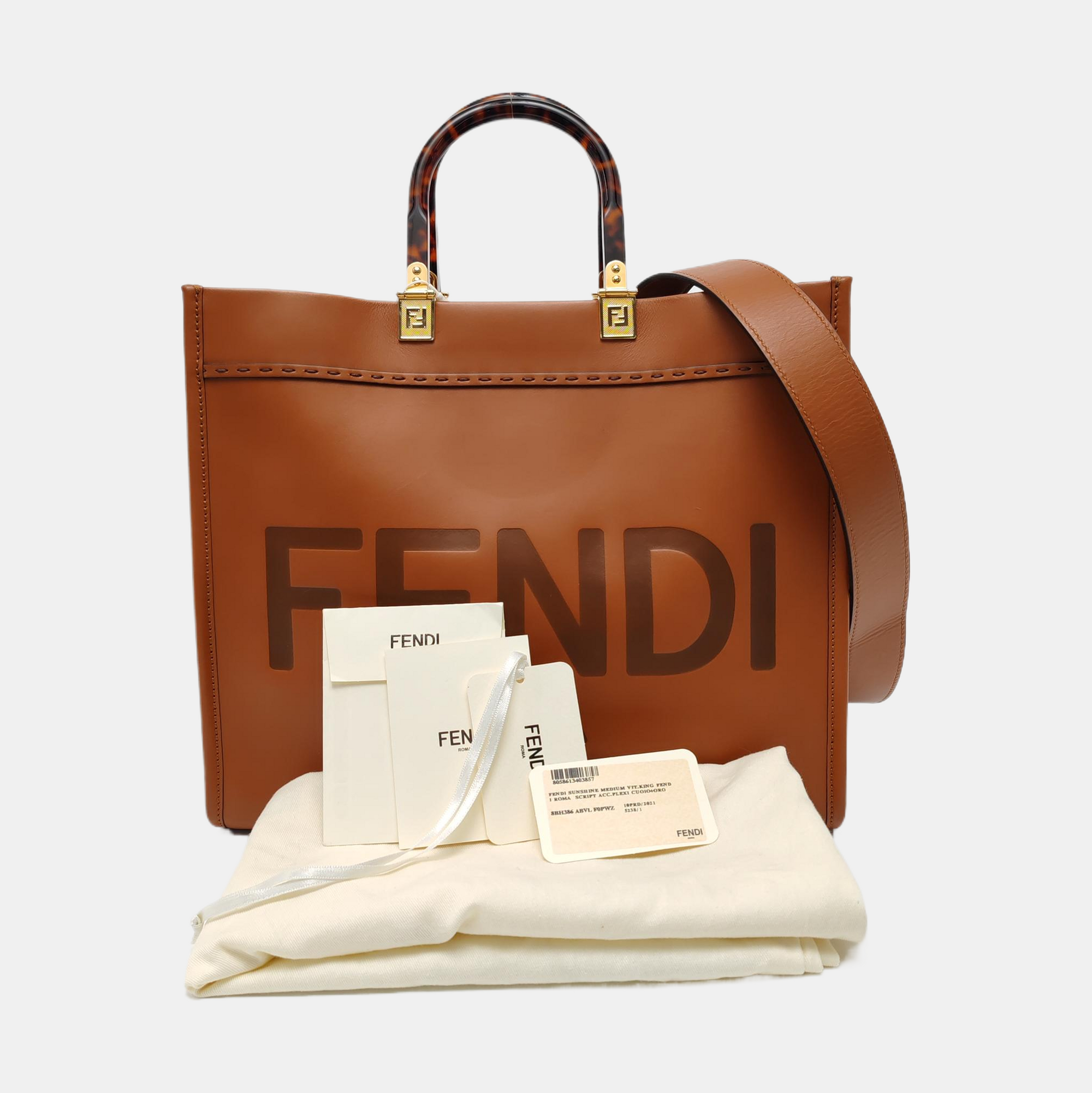Sunshine Medium Calfskin Brown