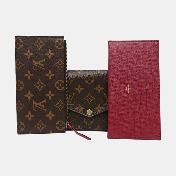 FÉLICIE Monogram Coated Canvas Brown