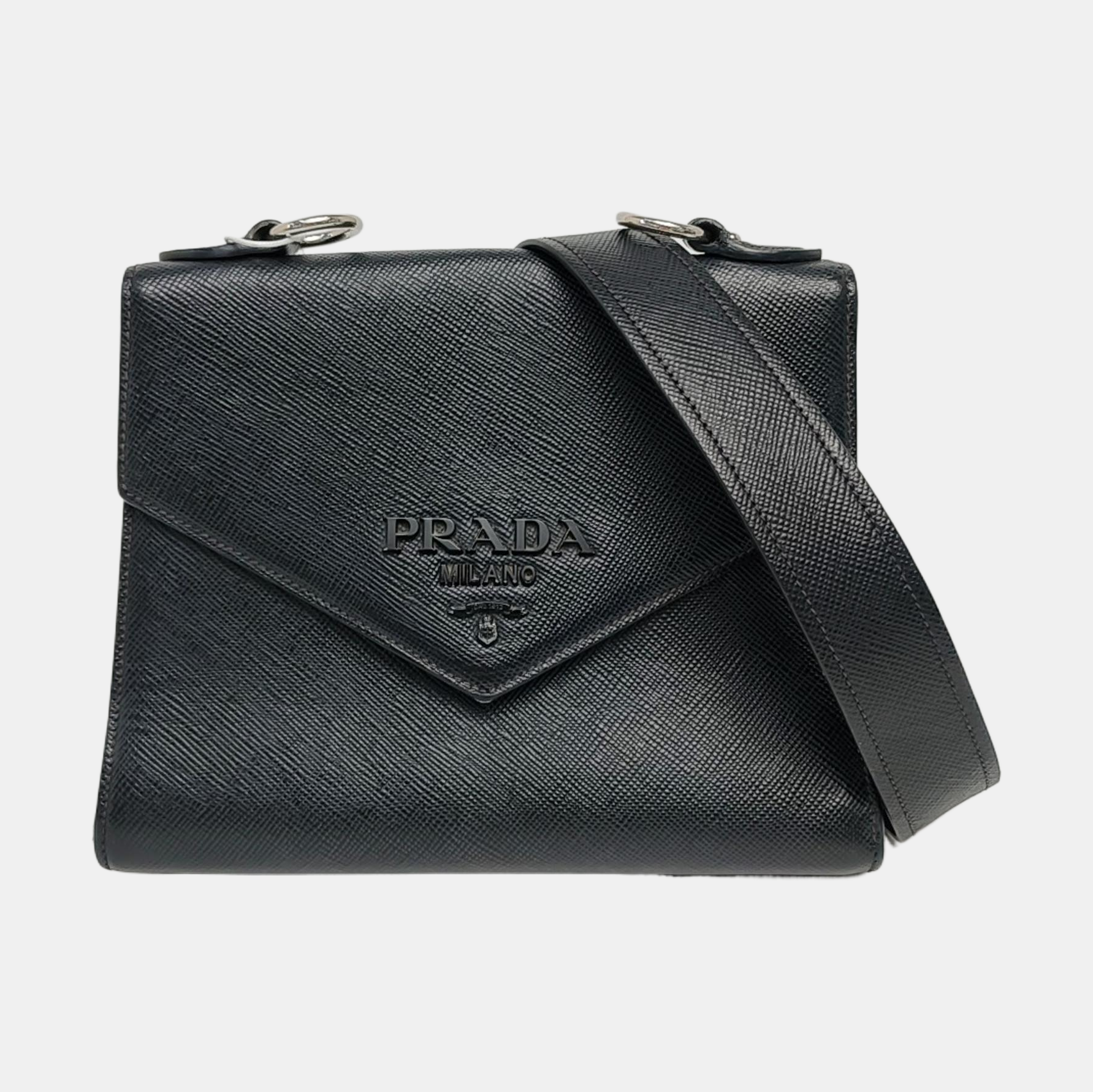 Monochrome Saffiano Calfskin Black
