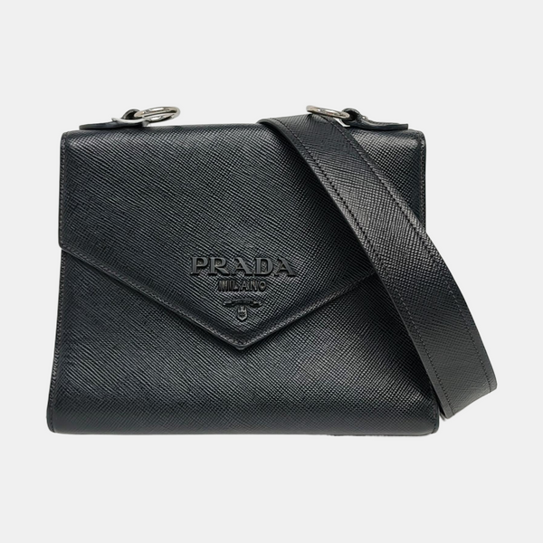 Monochrome Saffiano Calfskin Black