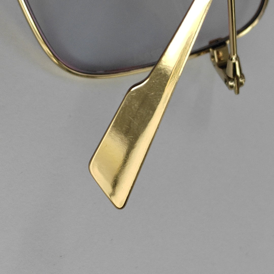 Synthetic Eyeglasses Gold