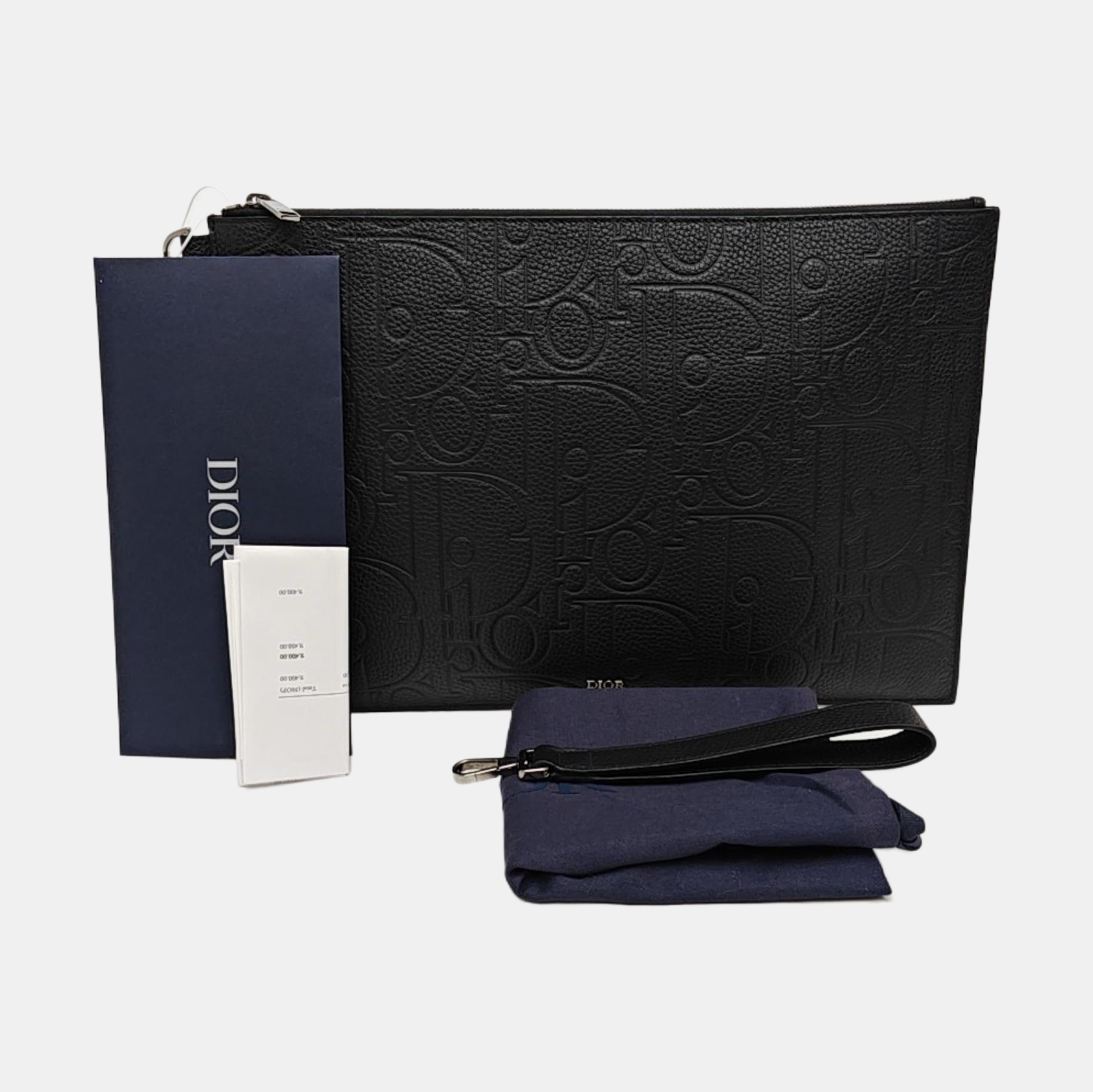 Calfskin Clutch Black