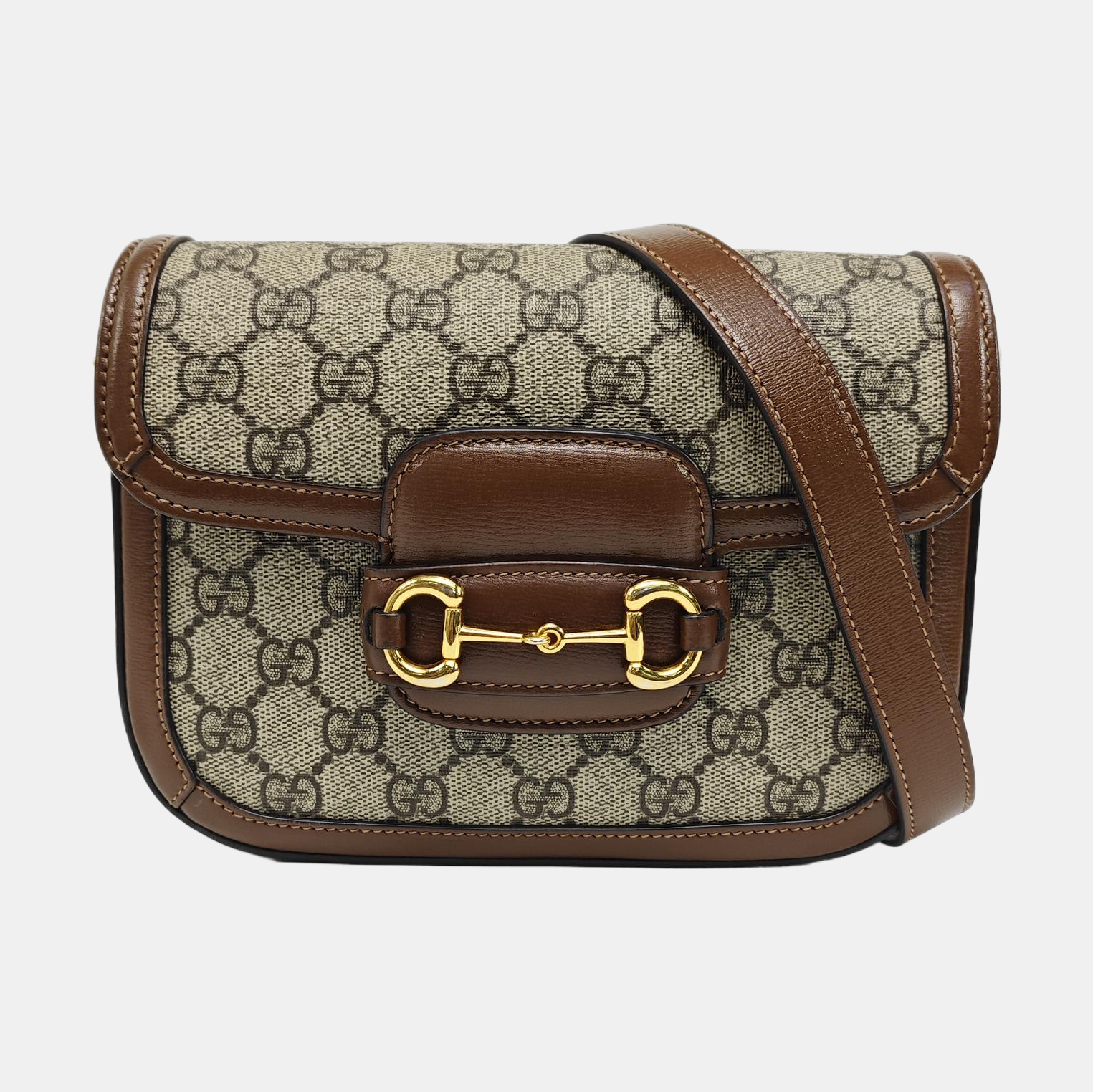Horsebit 1955 Mini Coated Canvas Beige