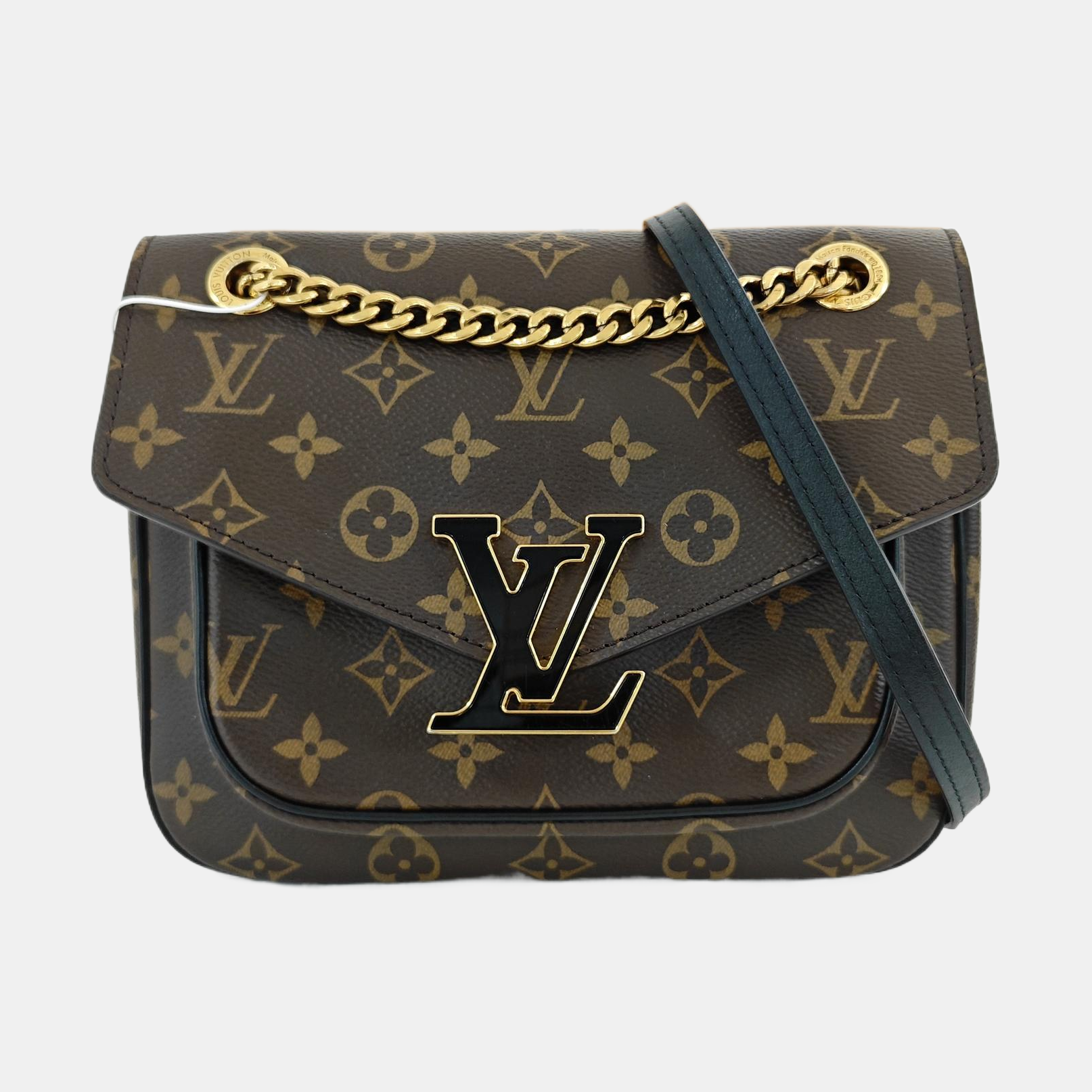 PASSY Monogram Coated Canvas Brown